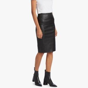 🏍 Stouls Gilda Skirt - Black Leather 🏍